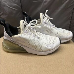 Nike Air Max 270 Women's White and Black Sneakers